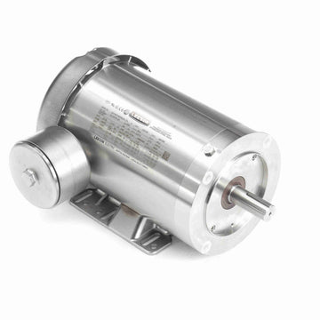 121878.00 Leeson 3HP Premium Duck Stainless Steel Electric Motor, 3600RPM
