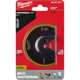 49-25-1271 Milwaukee OPEN-LOK 3-1/2" Titanium Enhanced Bi-Metal Segmented Blade