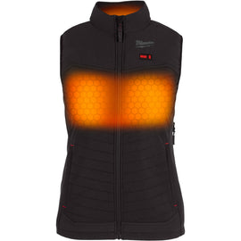 F300B-212X Milwaukee M12 Women's Heated AXIS Vest Kit, Black, 2XL