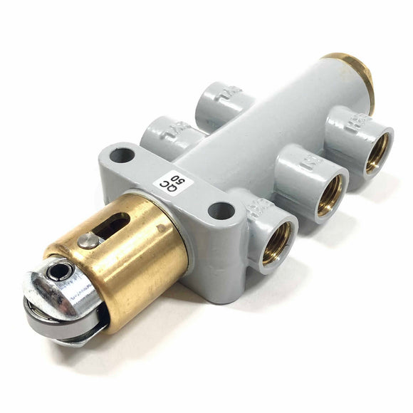 7N502.372 Parker In-line Valve, 1/4 HD 4-Way Cam/Spring