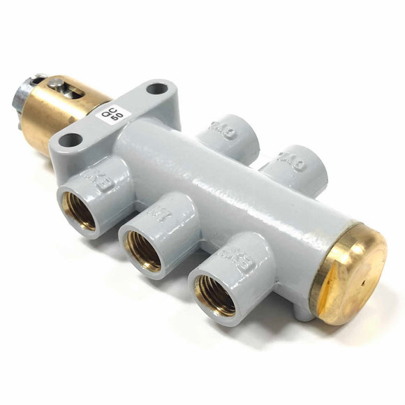 7N502.372 Parker In-line Valve, 1/4 HD 4-Way Cam/Spring