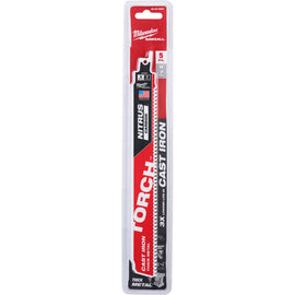 48-00-5562 MIlwaukee 9" 7TPI The TORCH with NITRUS CARBIDE, 5 Pack