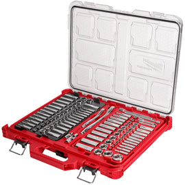 48-22-9486 Milwaukee 1/4" & 3/8" Drive 106pc Ratchet & Socket Set  - SAE & Metri