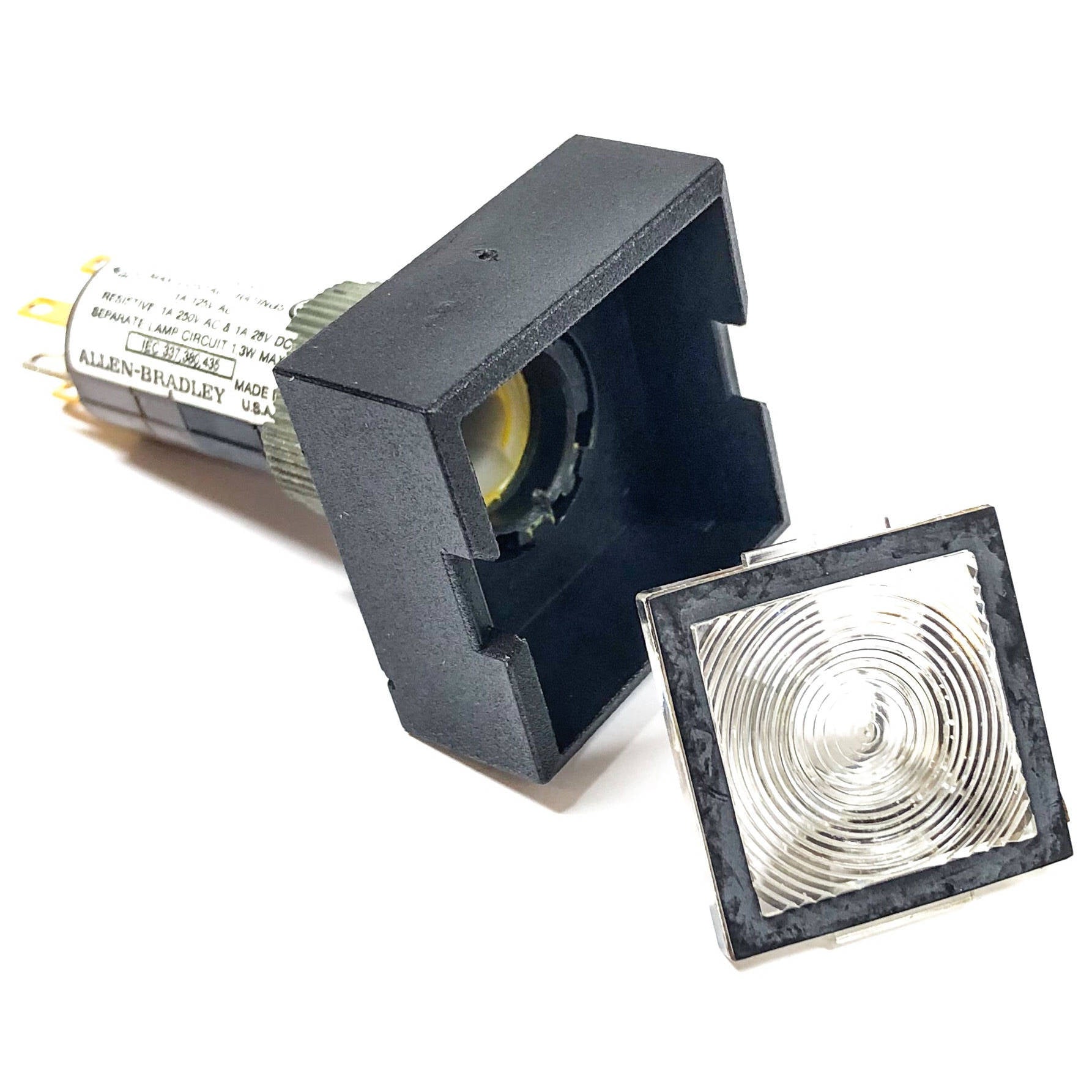 800A-M2H Allen-Bradley Pushbutton, Stab Terminals, 1A, 125VAC - 0