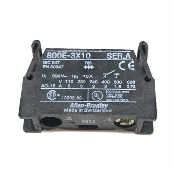 800E-3LX10 Allen-Bradley Contact Cartridge