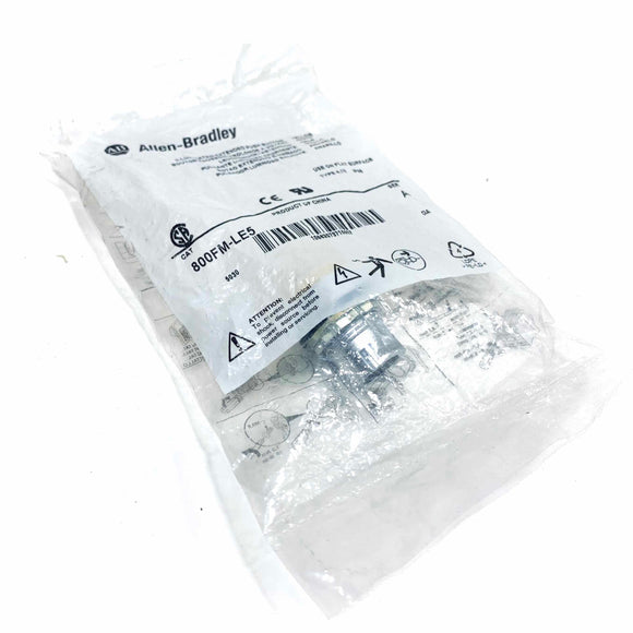 800FM-LE5 Allen-Bradley Illuminated Extended Push-Button, Yellow