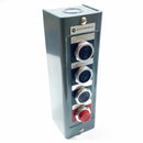 800H-4HX Allen-Bradley Heavy Duty Pushbutton Station NEMA TYPE 1, Series M-3