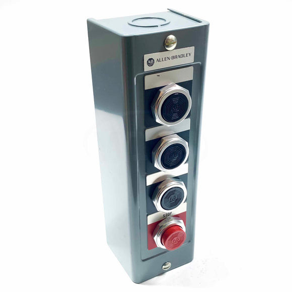 800H-4HX Allen-Bradley Heavy Duty Pushbutton Station NEMA TYPE 1, Series M