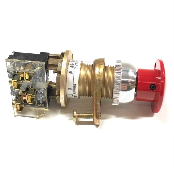 800H-DP6A Allen-Bradley Heavy Duty Push Button Unit Mushroom Head Red