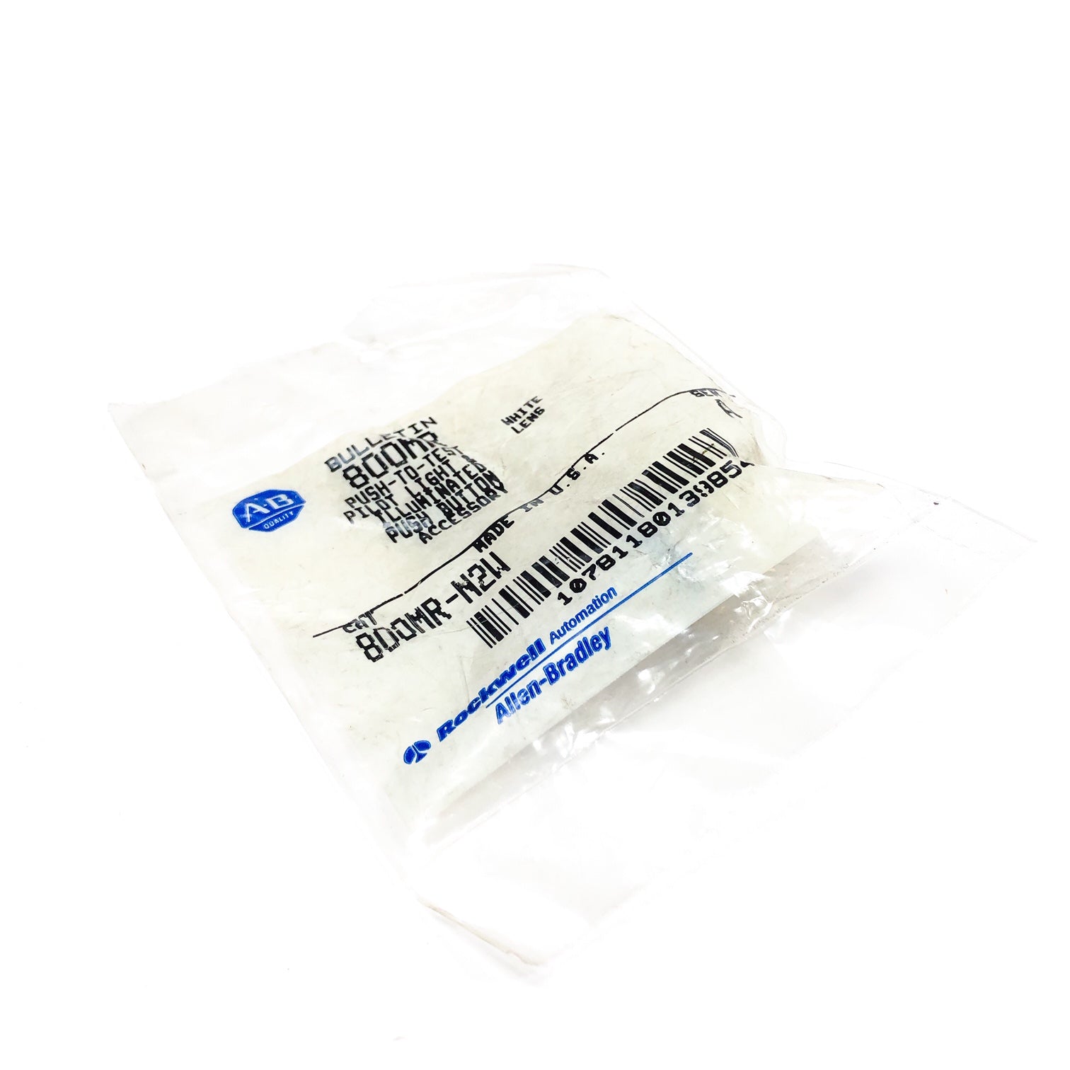800MR-N2W Allen Bradley Pilot Light & Illuminated Pushbutton Accessory, Series A - 0