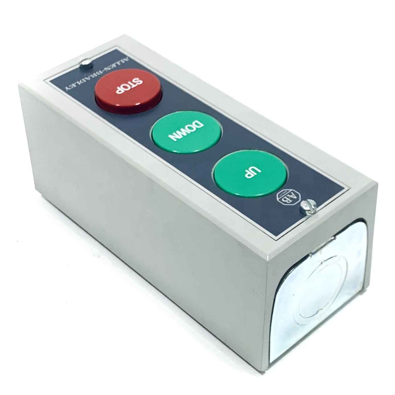 800S-3SC Allen-Bradley Type 1 Standard Duty Push Button Station, Up-Down-Stop - 0