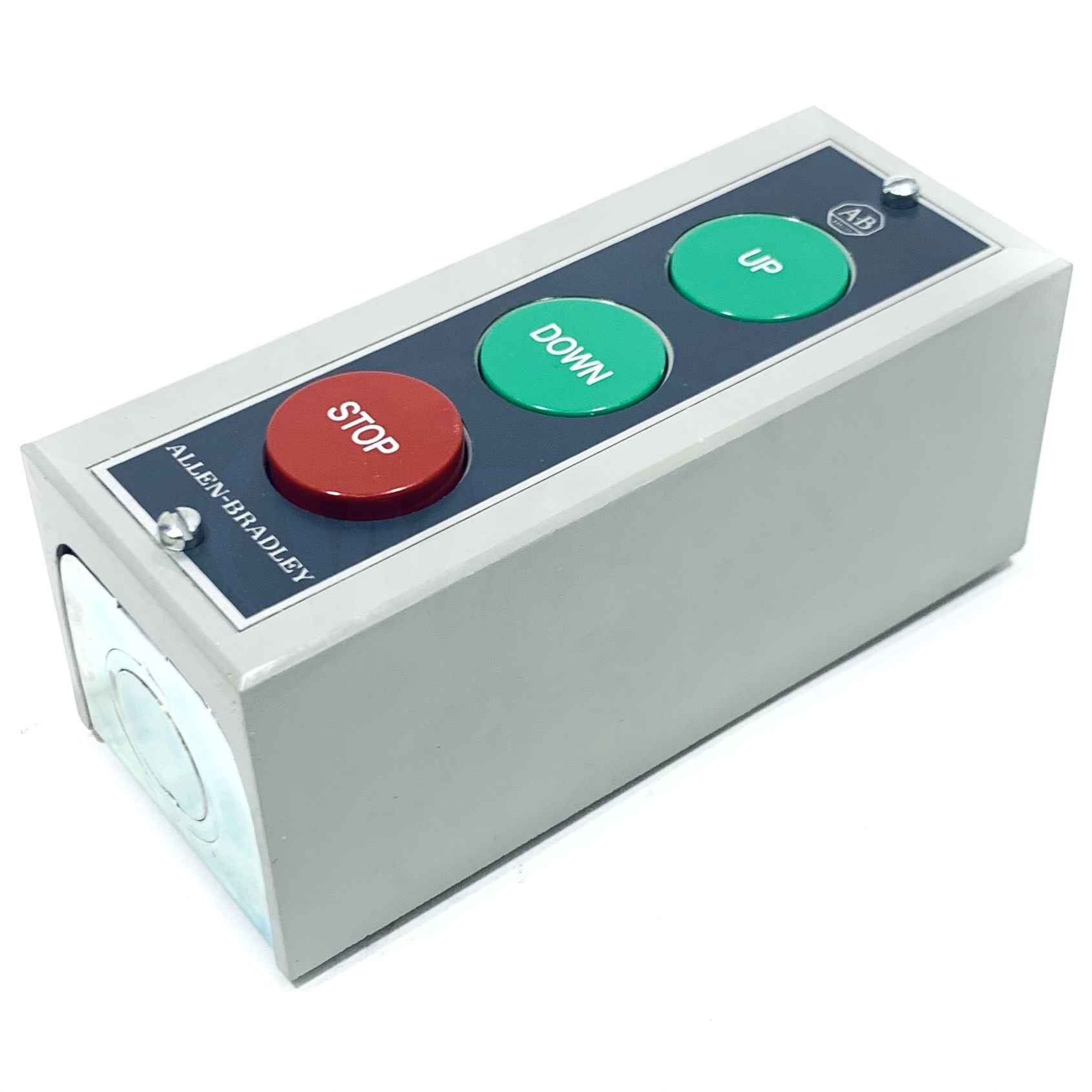 800S-3SC Allen-Bradley Type 1 Standard Duty Push Button Station, Up-Down-Stop