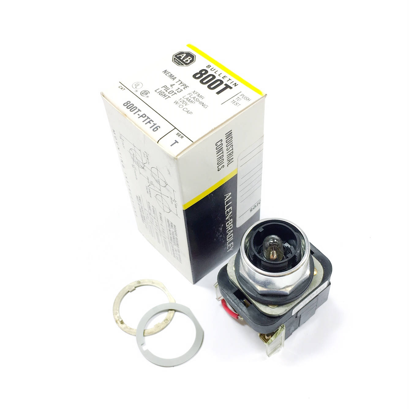 800T-PTF16 Allen-Bradley Push-to-test Pilot Light - 0