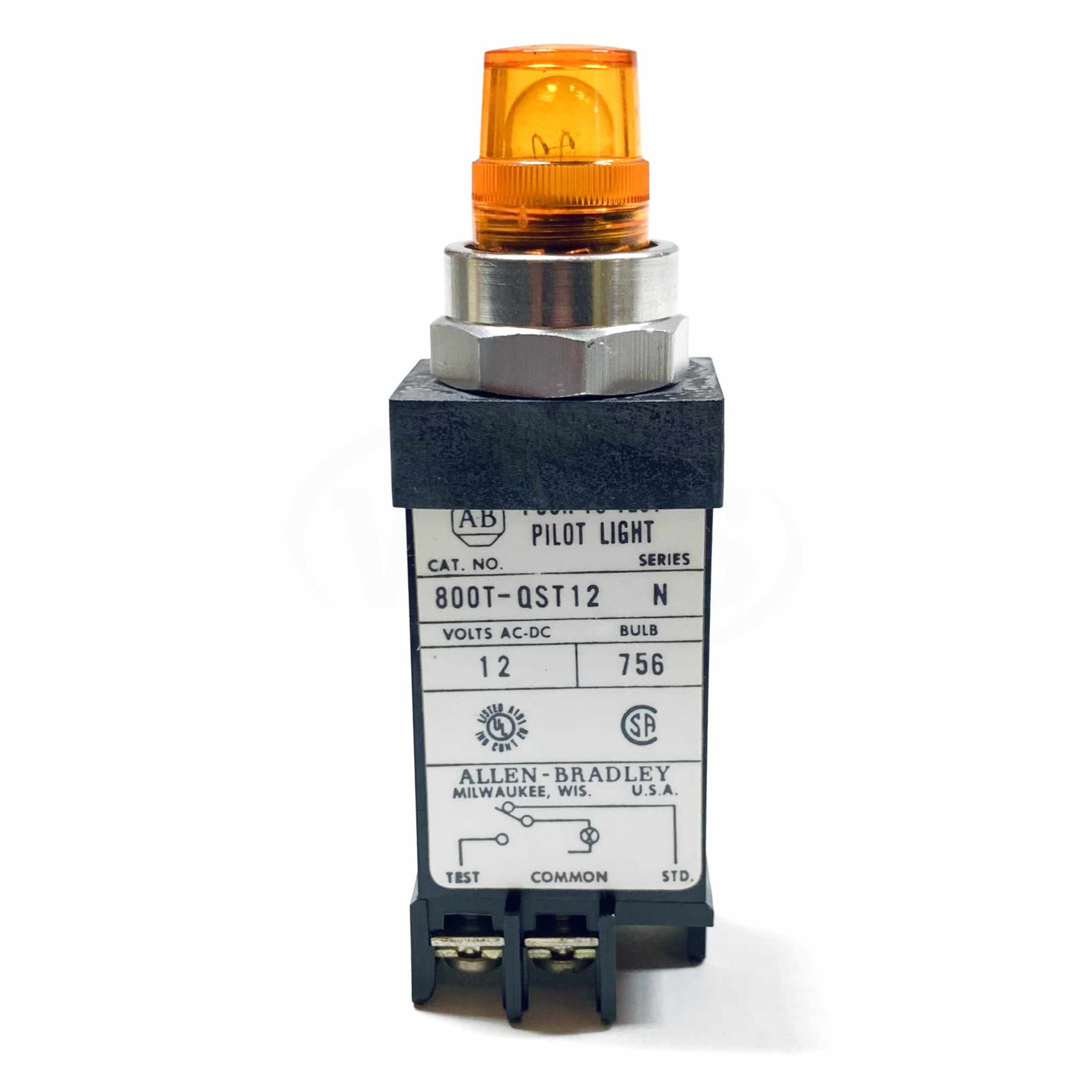 800T-QST12A Allen-Bradley Pilot Light Unit Series N