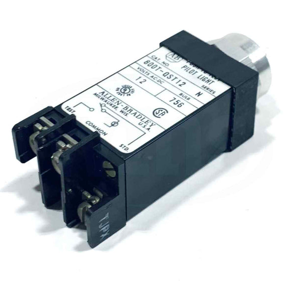 800T-QST12 Allen Bradley Small Pilot Light, Push B