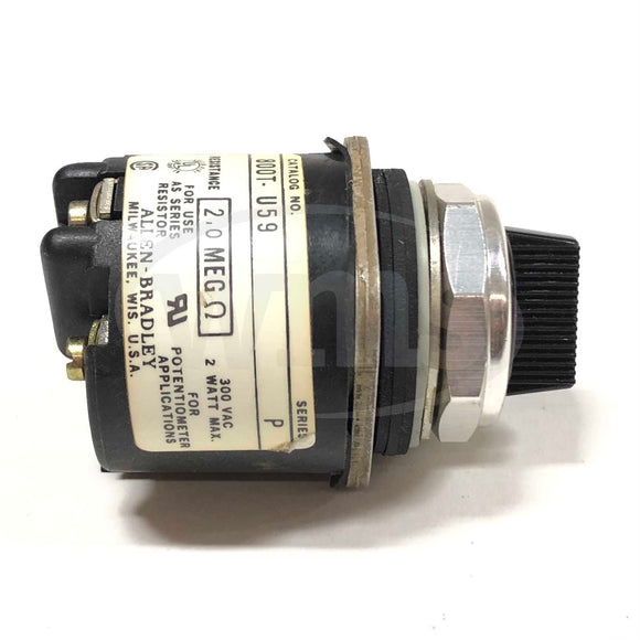 800T-U59 Allen-Bradley Nema Type 13 Potentiometer