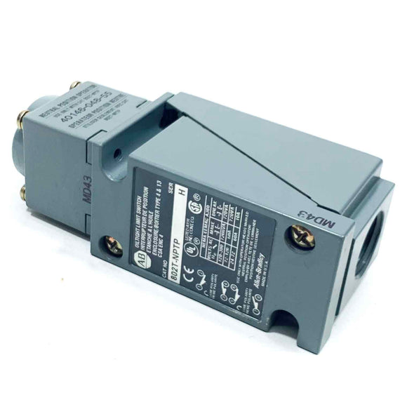 802T-NPTP Allen-Bradley Series H Oiltight Limit Switch, Encl Type 4, 13