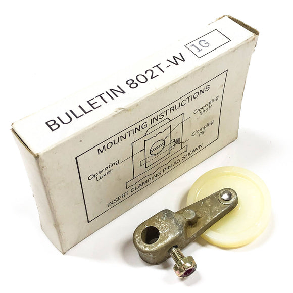 802T-W1G Allen Bradley Roller Lever , Nylon 1.5"