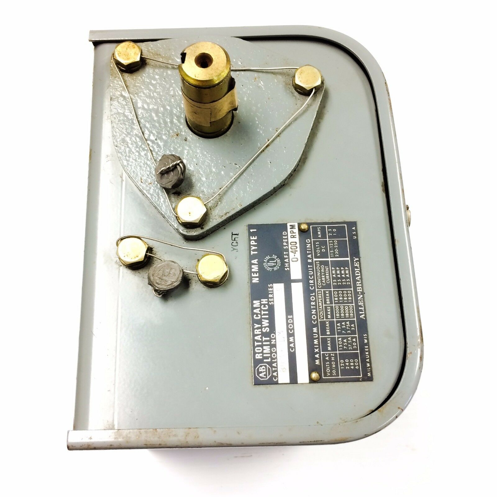 803-PL3 Allen-Bradley  Rotating Cam Limit Switch