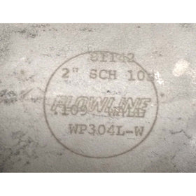 81142 Flowline 304 Stainless Steel Tee, 2"