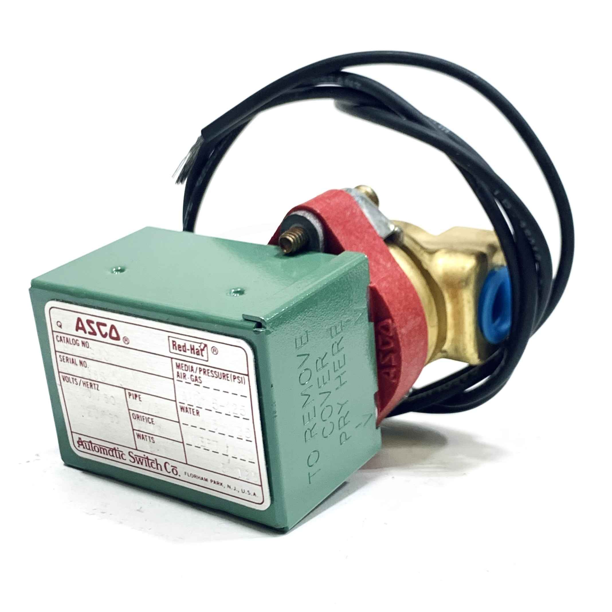 8210B20 ASCO Solenoid Valve, 1/4", 120VAC