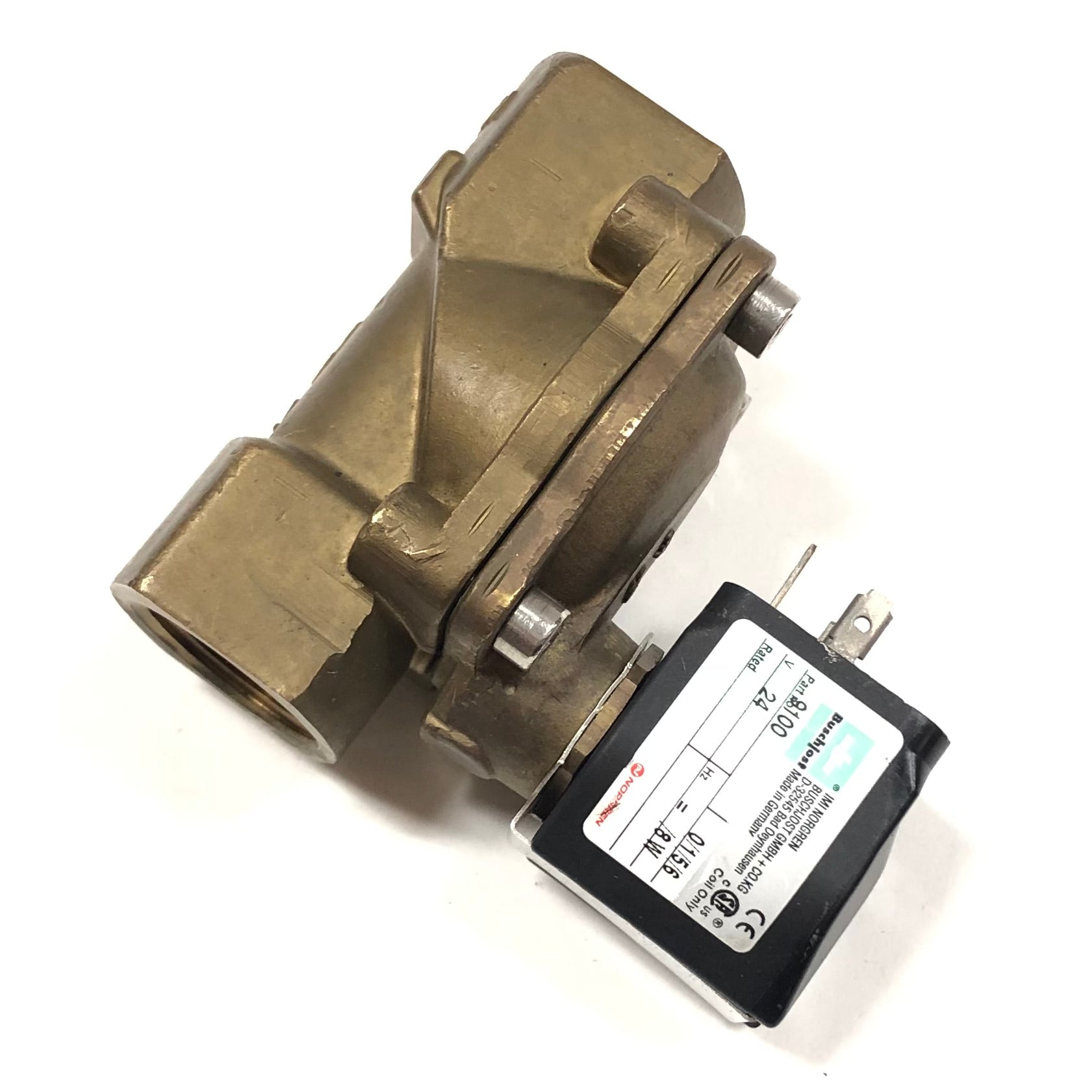 8240700.9100 Bushjost Solenoid Valve, 24 Volt