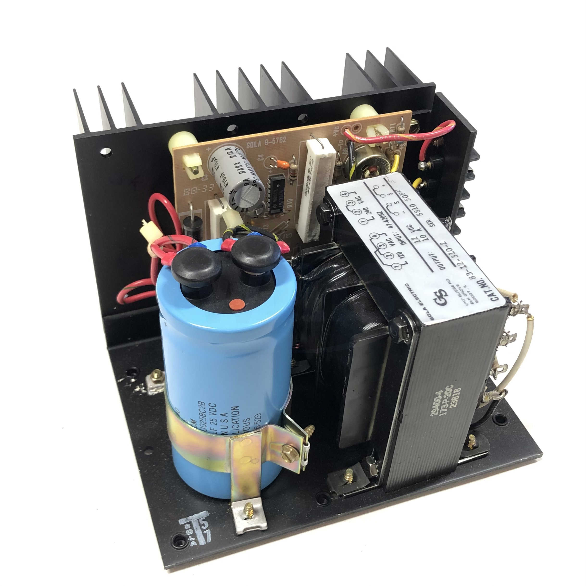 83-12-310-2 General Signal Sola Electric 47-420 HZ 12VDC 10A Power Supply