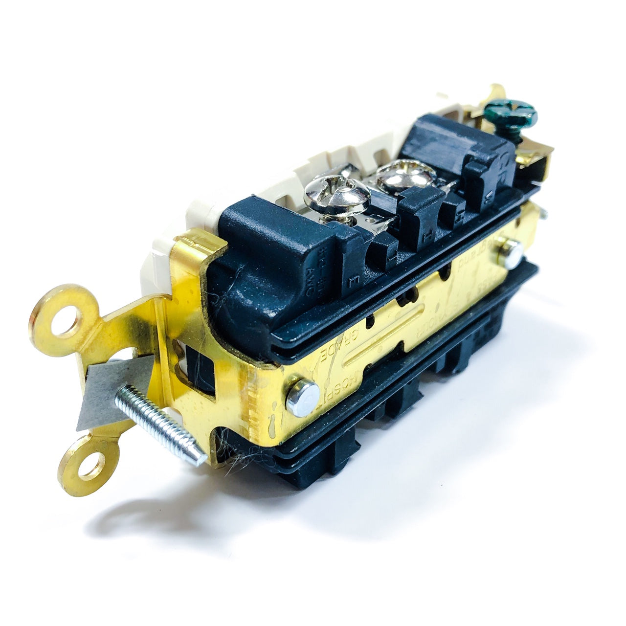 8300-LA Pass & Seymour Duplex Receptacle Light Almond