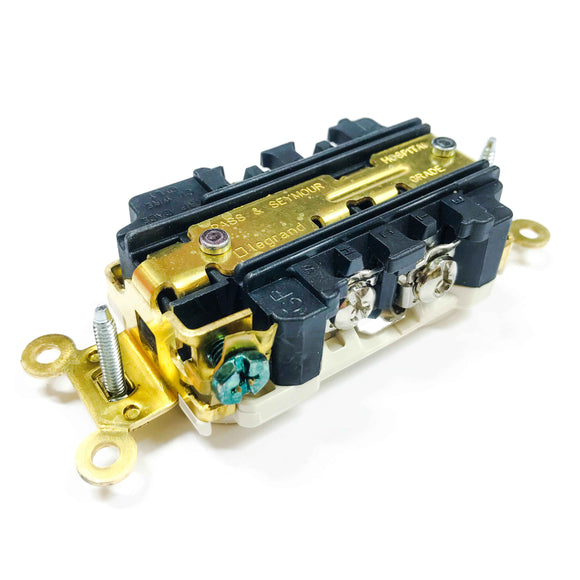 8300-LA Pass & Seymour Duplex Receptacle Light Almond