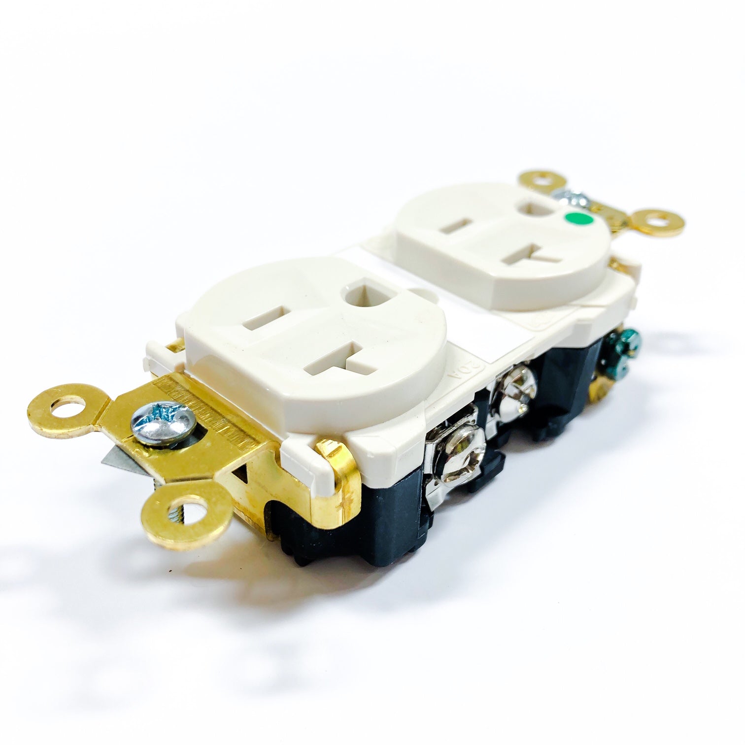 8300-LA Pass & Seymour Duplex Receptacle Light Almond - 0