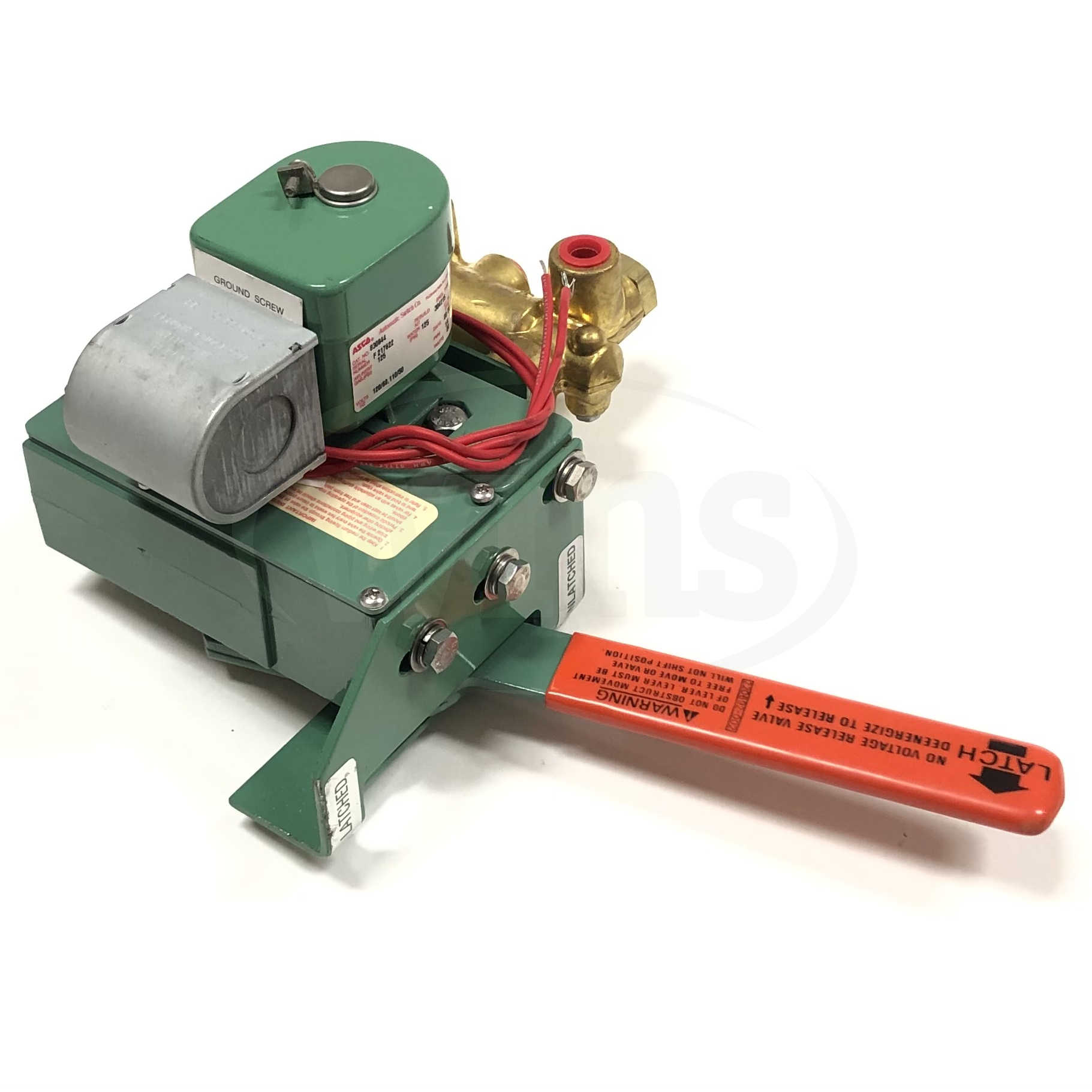 830844 Asco Valve, Volts 120/60 Hz, 110/50Hz, Air, Inert Gas, 20 Watts, 125 Psi. - 0