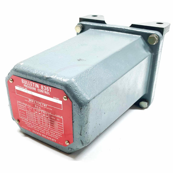 836T-T302E Allen-Bradley Pressure Control, NEMA Type 7&9, Series A