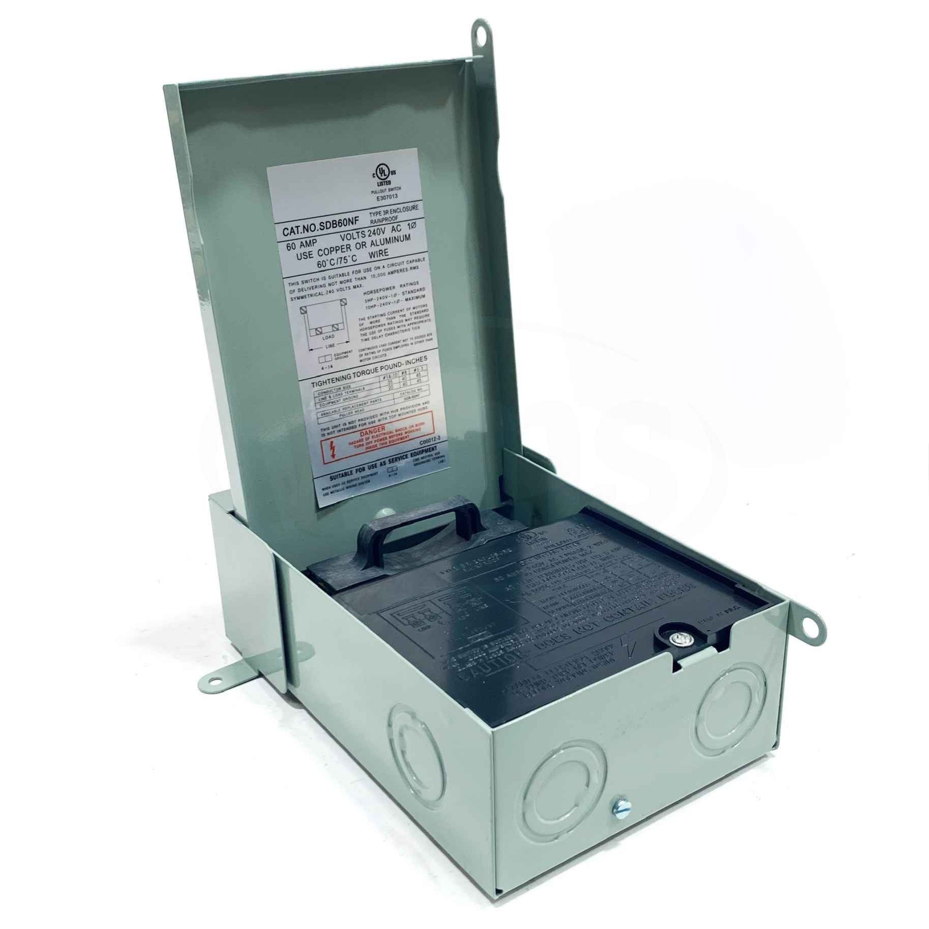 84-25175-05 Protech Non-Fused Disconnect Switch Box