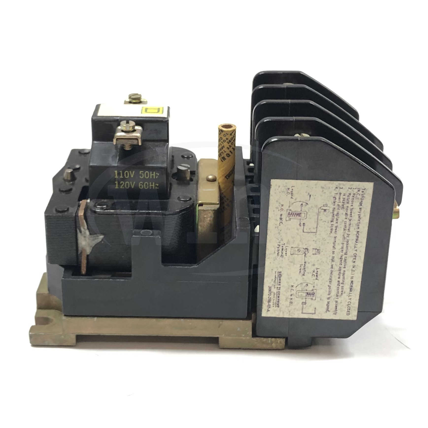 8501-HM0-20 Square D Master Relay, 120V. Coil