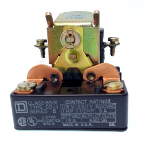 8501CO-1 Square D AC Control Relay, SPST 1NO - 0