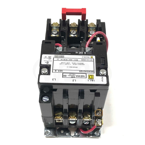 8536SA012V04S Square D Magnetic Starter, 600VAC, 9AMP, 208V. Coil