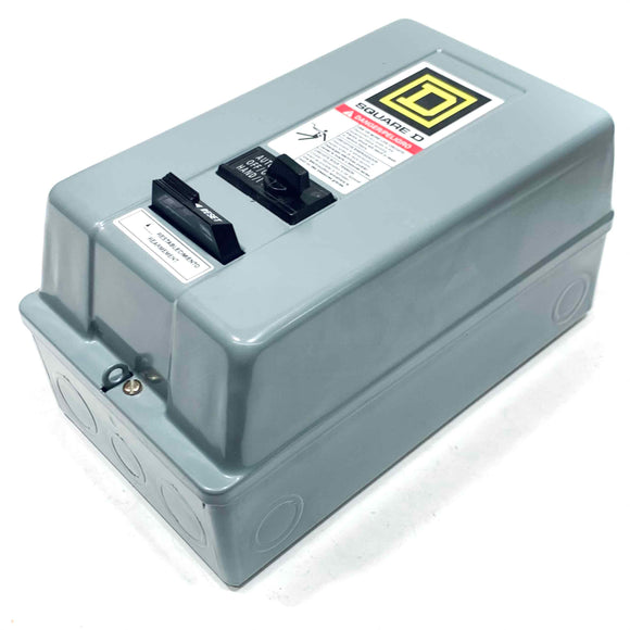8536SBG1V02CS Square D AC Magnetic Starter, NEMA Size 0, Series A