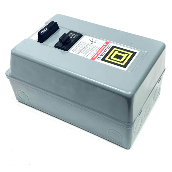 8536SBG1V02CS Square D AC Magnetic Starter, NEMA Size 0, Series A