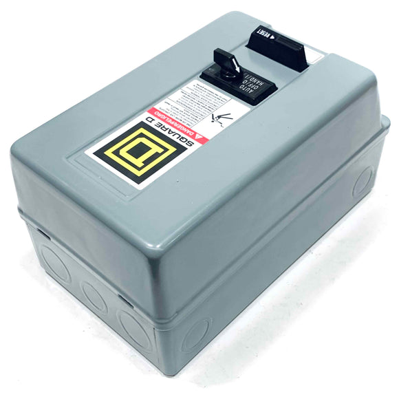 8536SBG1V02CS Square D AC Magnetic Starter, NEMA Size 0, Series A