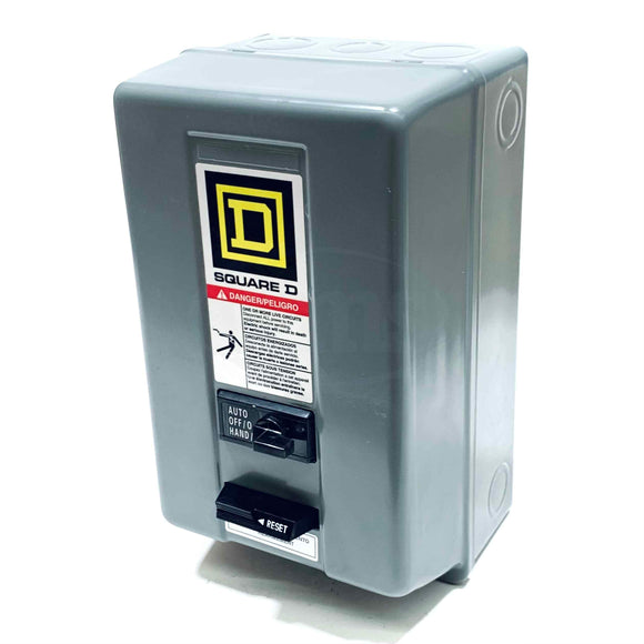 8536SBG1V02CS Square D AC Magnetic Starter, NEMA Size 0, Series A