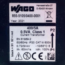 855-5105/0400-0001 Wago Transformer 400 A Current Sense 50Hz-60Hz-1