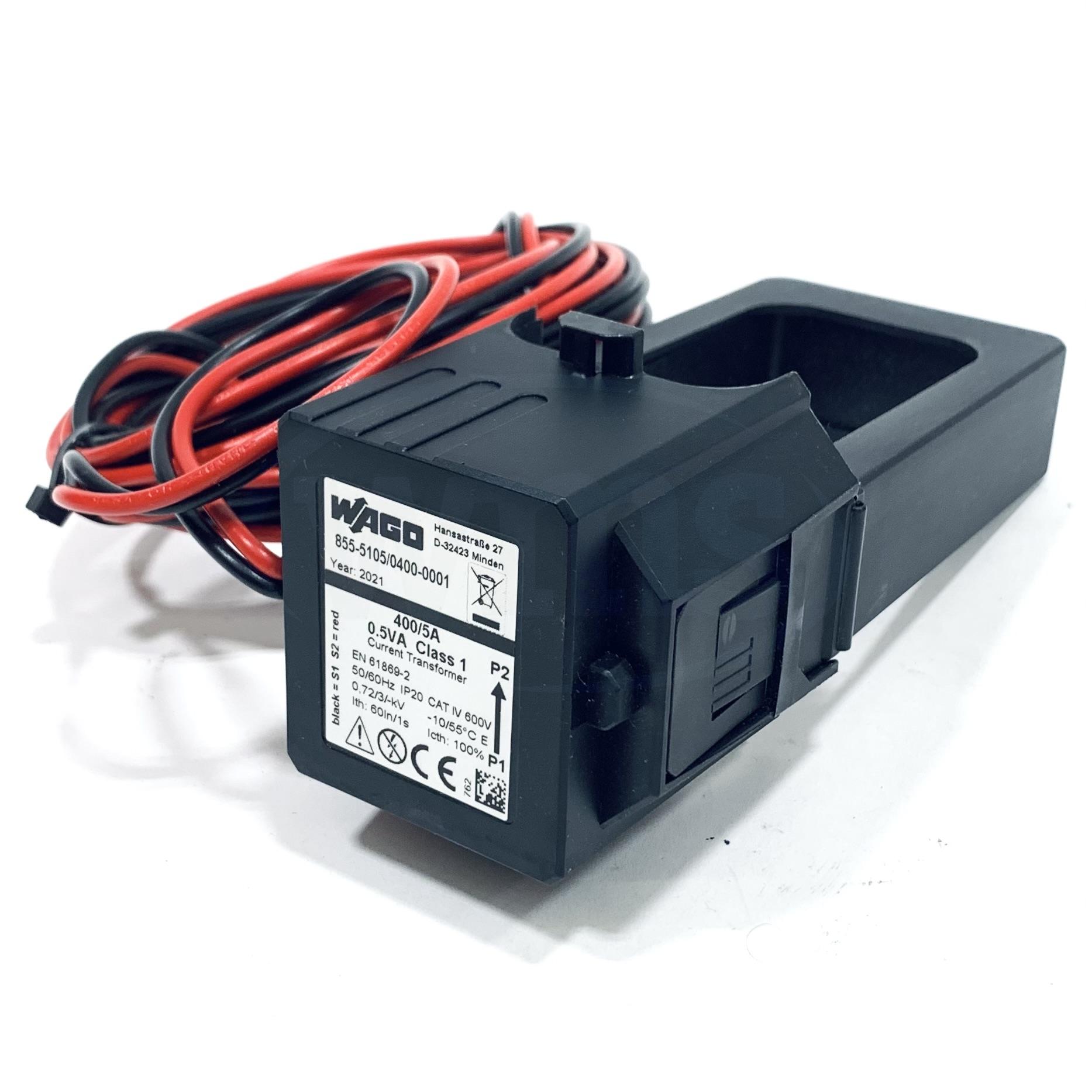 855-5105/0400-0001 Wago Transformer 400 A Current Sense 50Hz-60Hz