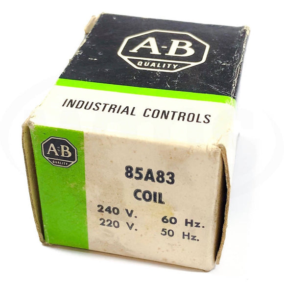 85A83 Allen-Bradley Magnetic Coil, 240 V/60 Hz, 220 V/50 Hz