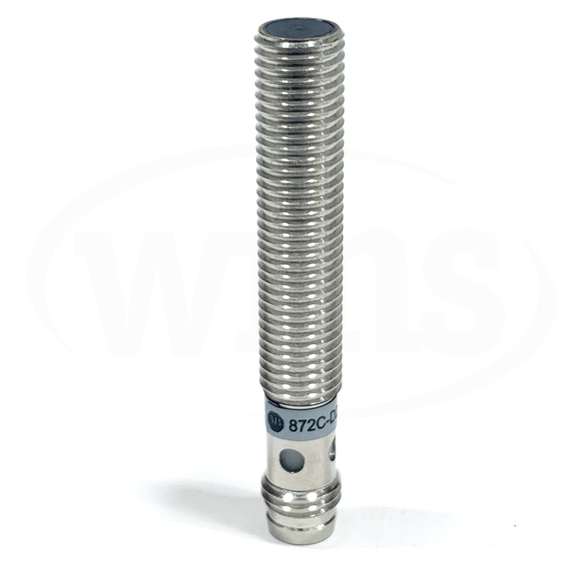 872C-D2NP8-P3 Allen Bradley Threaded Barrel Proximity Sensor, M8 Thread