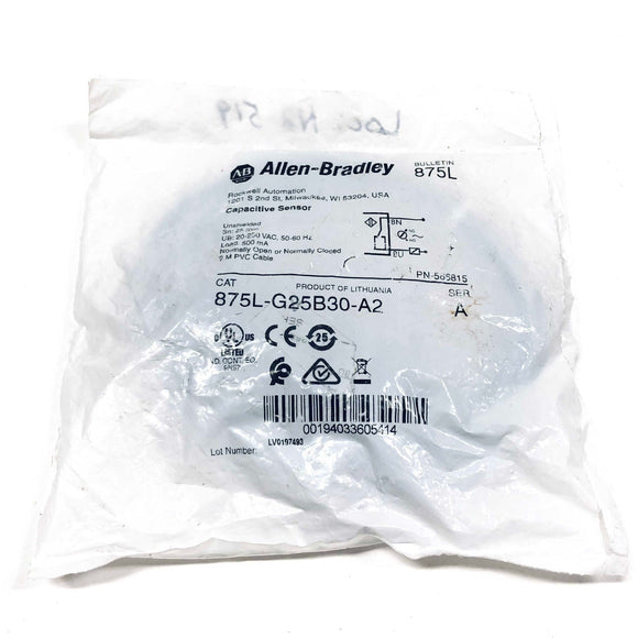 875L-G25B30-A2 Allen-Bradley Capacitive Sensor
