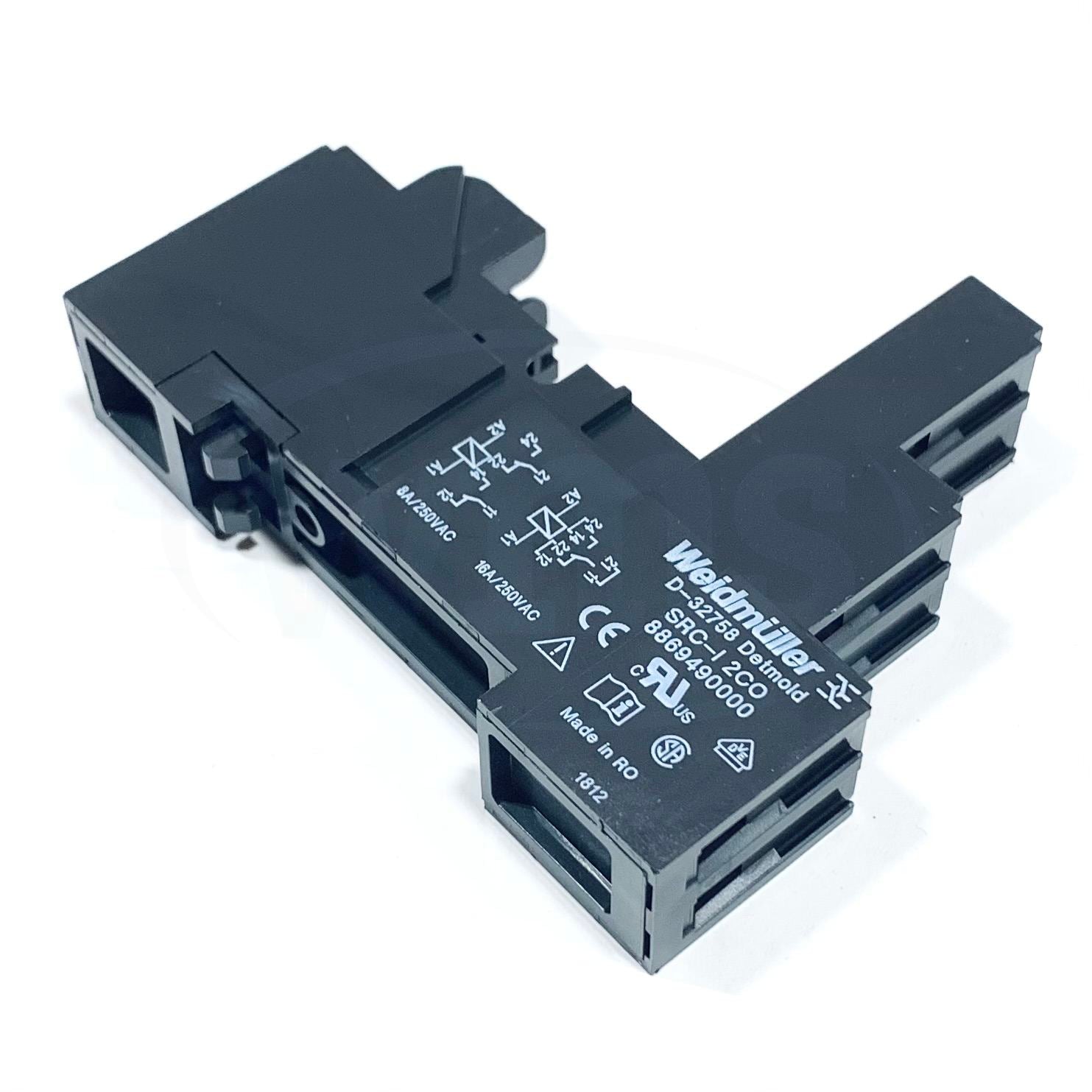 8869490000 Weidmuller Relay Socket 8 Position DIN Rail