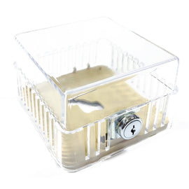13G328 Grainger Universal Thermostat Guard, Clear