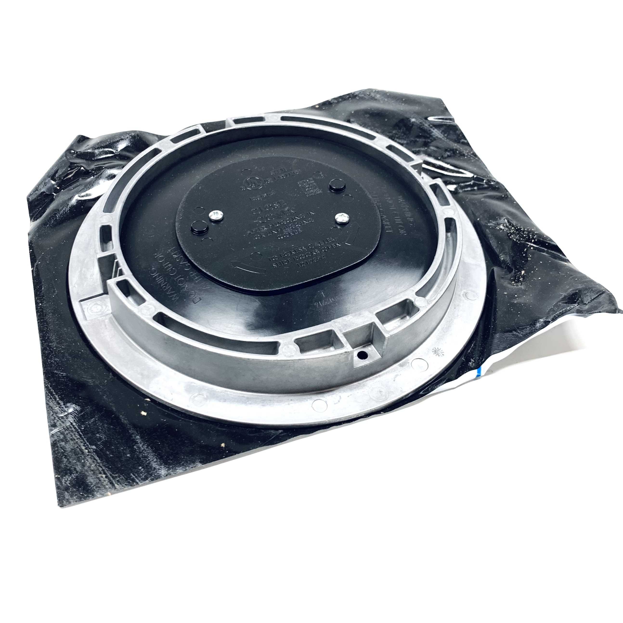 8CT2AA Legrand/Wiremold 8" Poke-Thru Flush Brushed Aluminum Cover Assembly