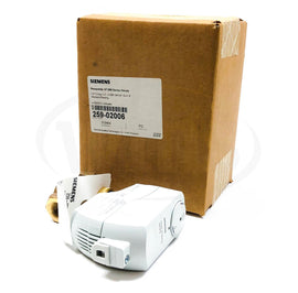 259-02006 Siemens Powermite VF 599 Series Valves 1/2" 2 Way N.C. LN BR Or FxF