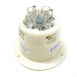 HBL2436 Hubbell InsulGrip Twist-Lock Flanged Receptacle, 20A, 3-Phase, 480VAC